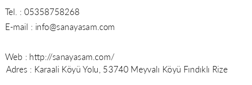 Fndkl ana Yaam Ky telefon numaralar, faks, e-mail, posta adresi ve iletiim bilgileri